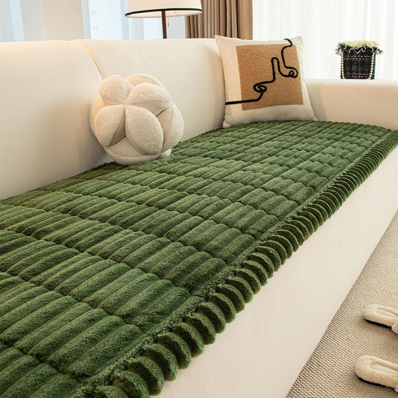 Corduroy Sofa Cushion Cover