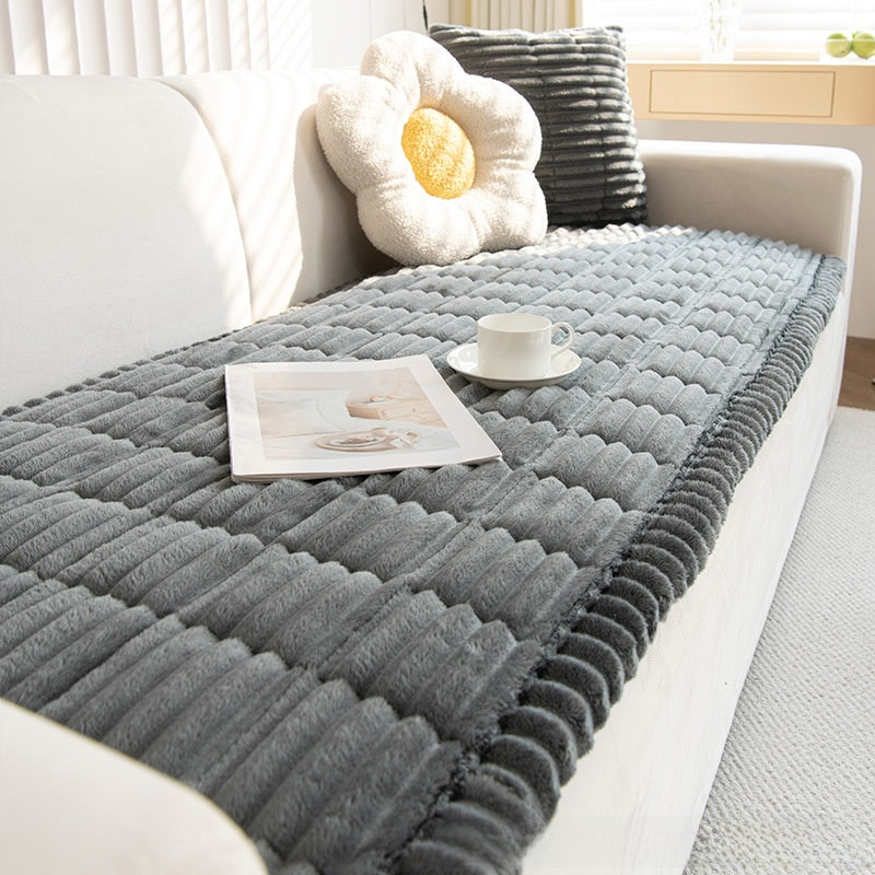Corduroy Sofa Cushion Cover