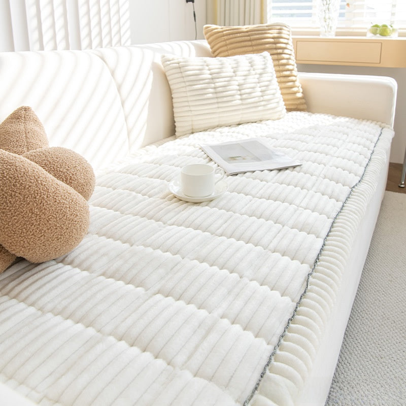 Corduroy Sofa Cushion Cover