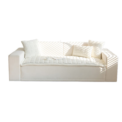 Corduroy Sofa Cushion Plush Non-Slip Simple Modern Cushion