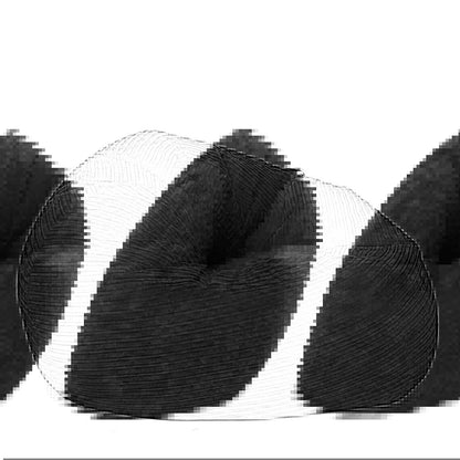 Corduroy teardrop-shaped bean bag cover