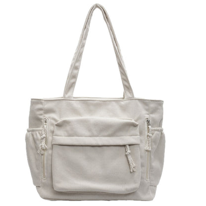 Corduroy Tote Bag