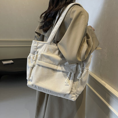 Corduroy Tote Bag