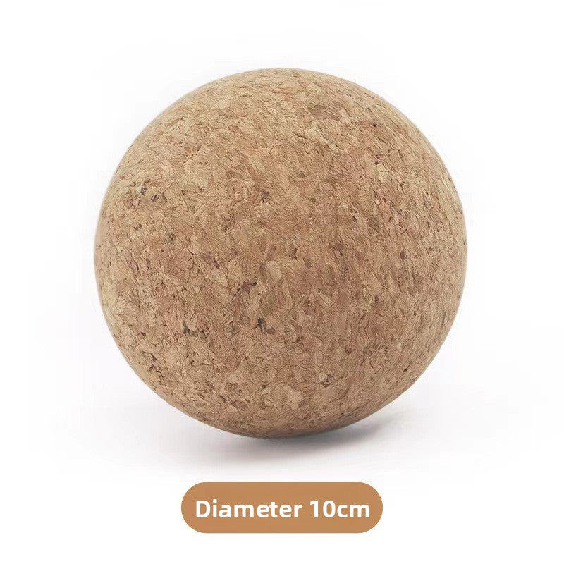 Cork Fascia Ball for Yoga and Muscle Relief