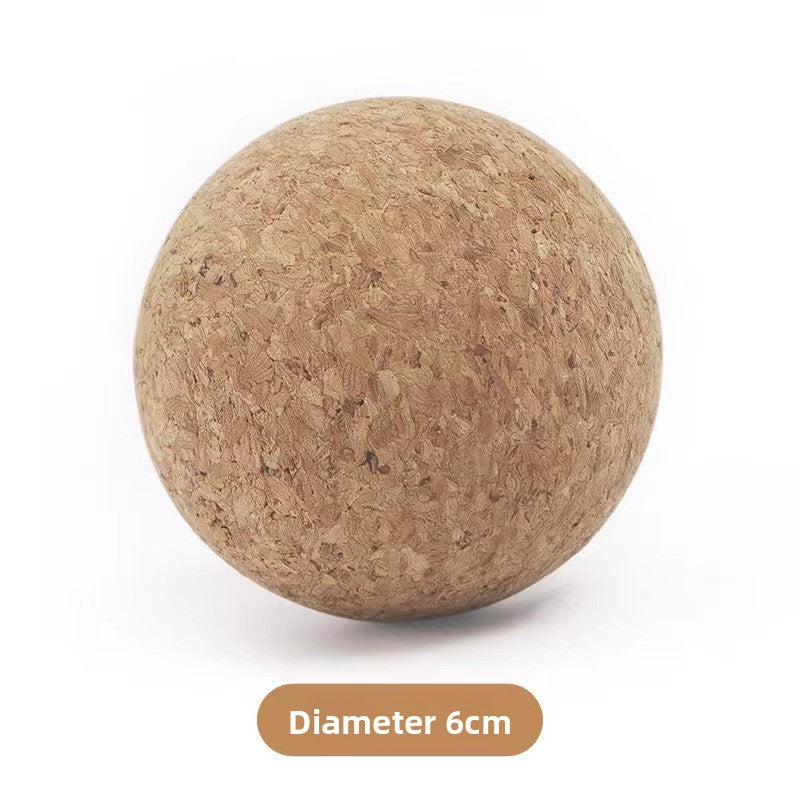 Cork Fascia Ball for Yoga and Muscle Relief