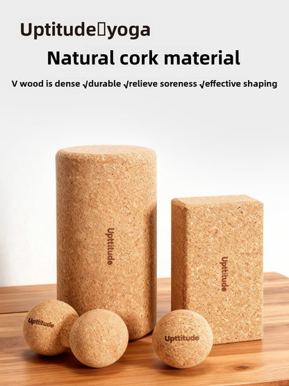 Cork Yoga Foam Roller