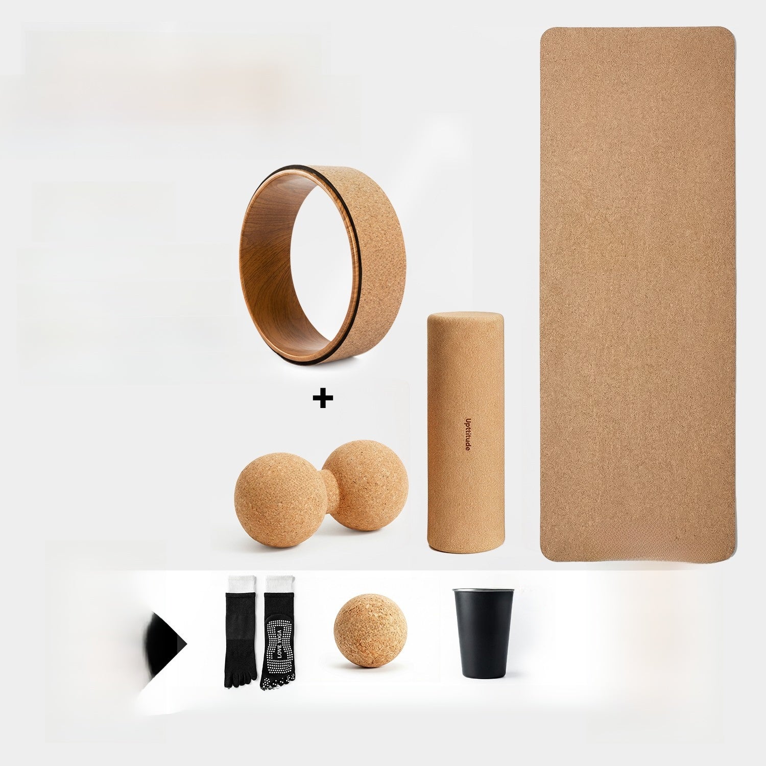 Cork Yoga Foam Roller