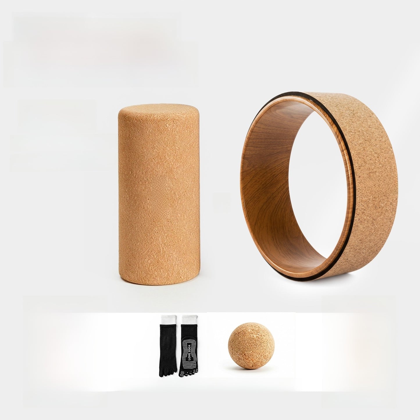 Cork Yoga Foam Roller