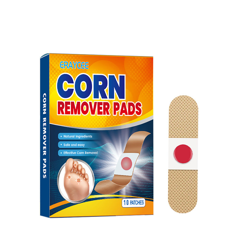 Corn plaster, corn ointment, and verruca remover