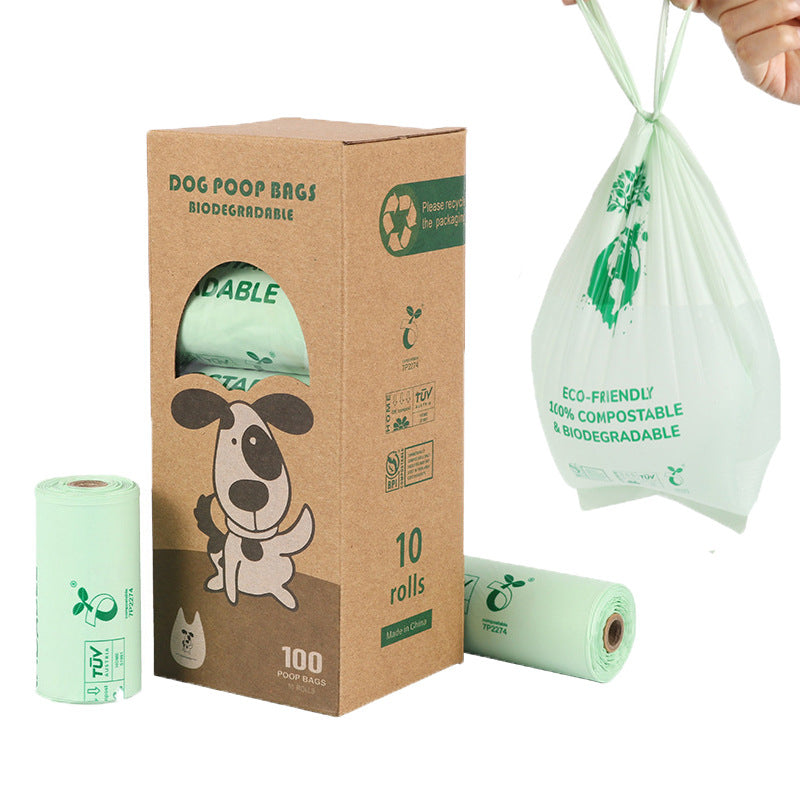 Corn Starch Compostable Pet Waste Bags Roll