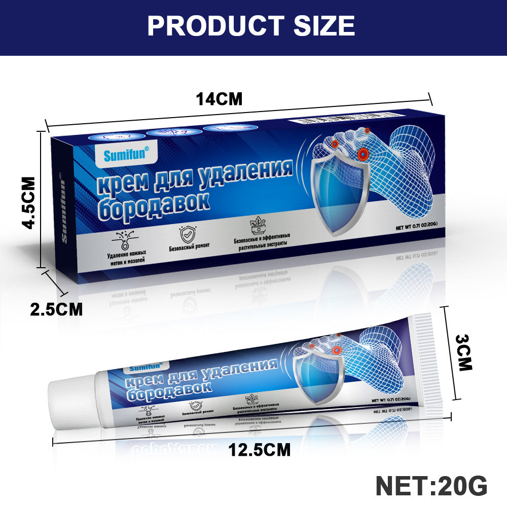 Coronavirus removal ointment, wart removal cream