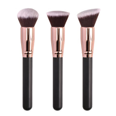 Round Head Brush Black Handle