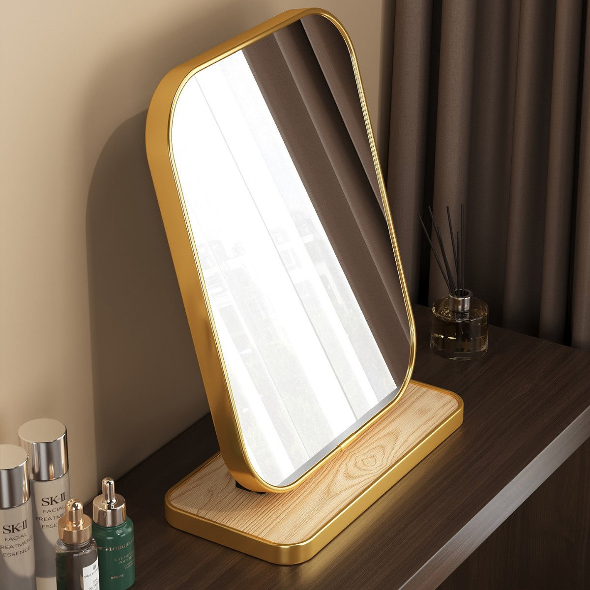 Cosmetic Mirror Foldableable