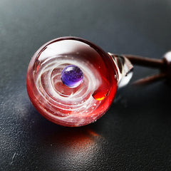 Blue Base Silver Thread Double Ball 1