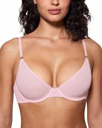 Cosnufy Sheer Balconette Bra