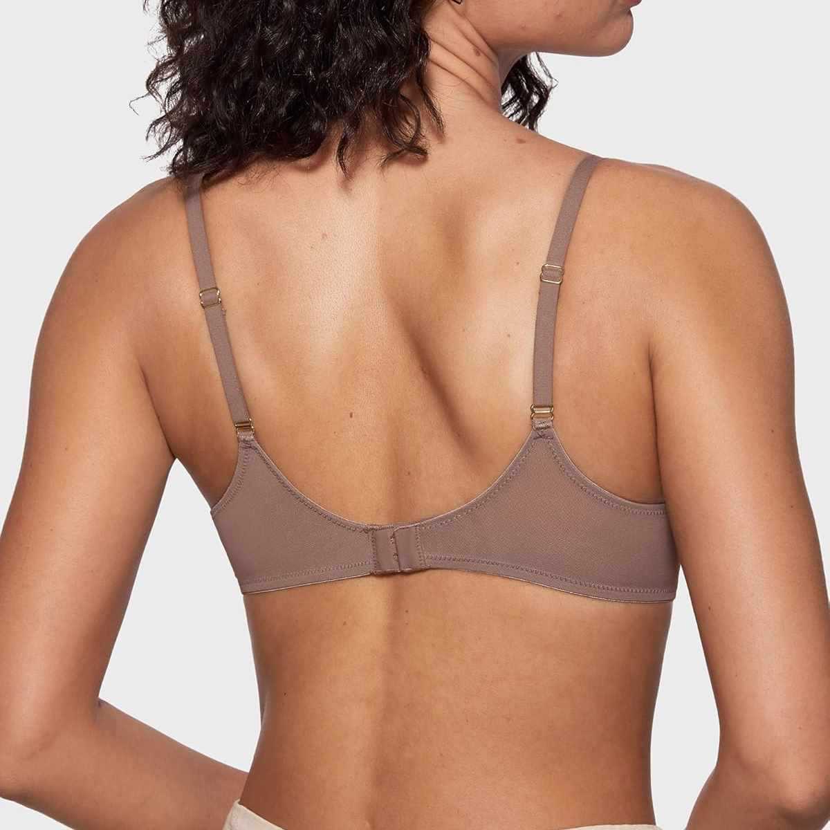 Cosnufy Sheer Balconette Bra
