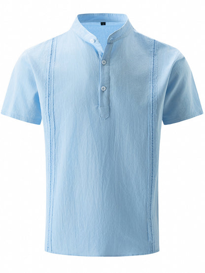 Cotton and Linen Shirt Top