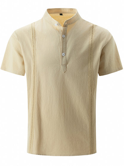 Cotton and Linen Shirt Top
