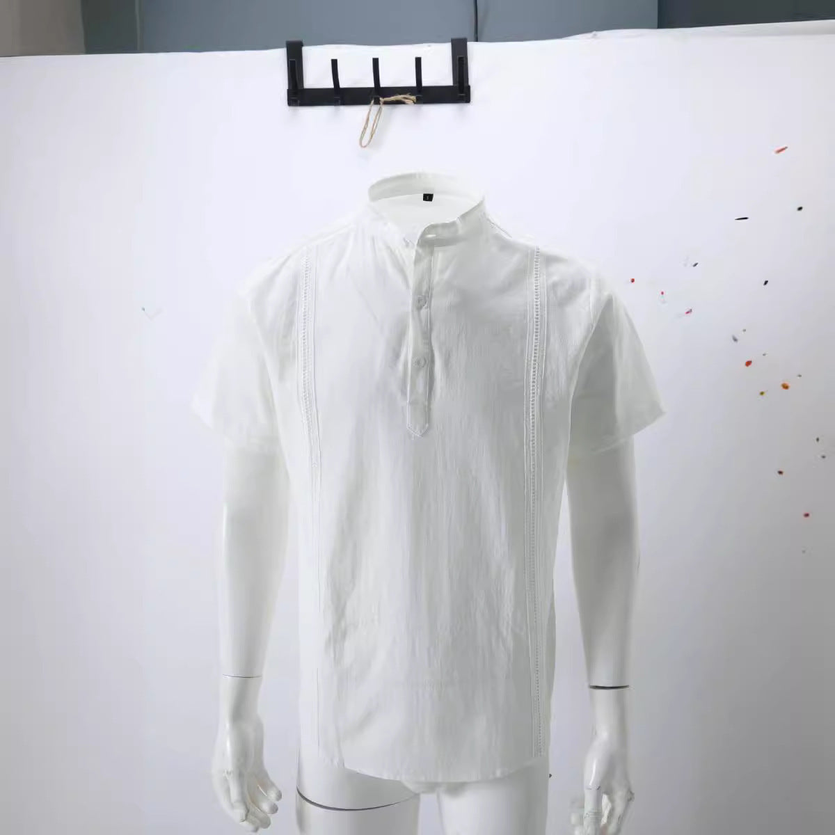 Cotton and Linen Shirt Top