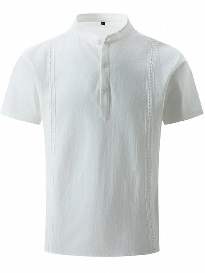 Cotton and Linen Shirt Top