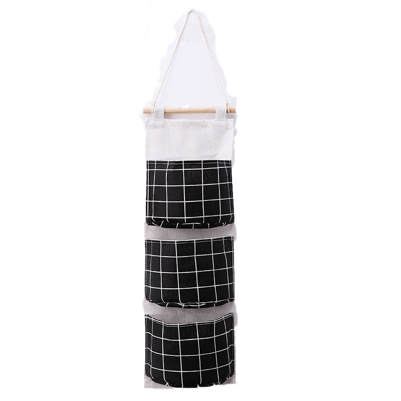 Cotton and linen storage pouch