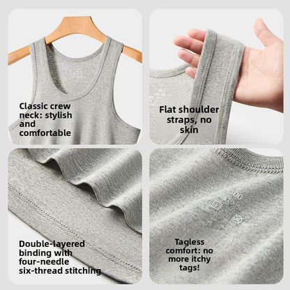 Cotton Antibacterial Sleeveless Undershirt