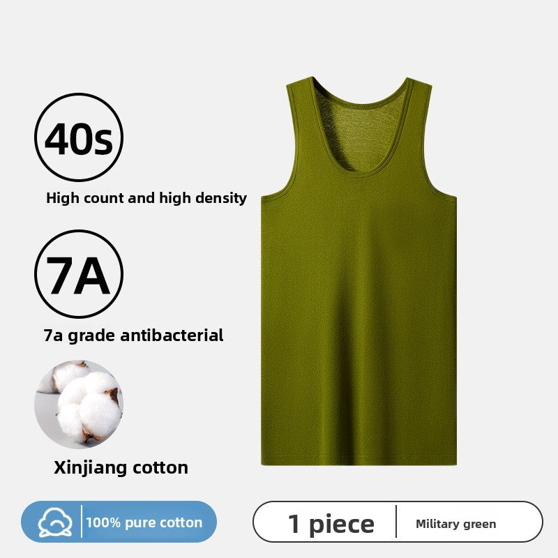 Cotton Antibacterial Sleeveless Undershirt