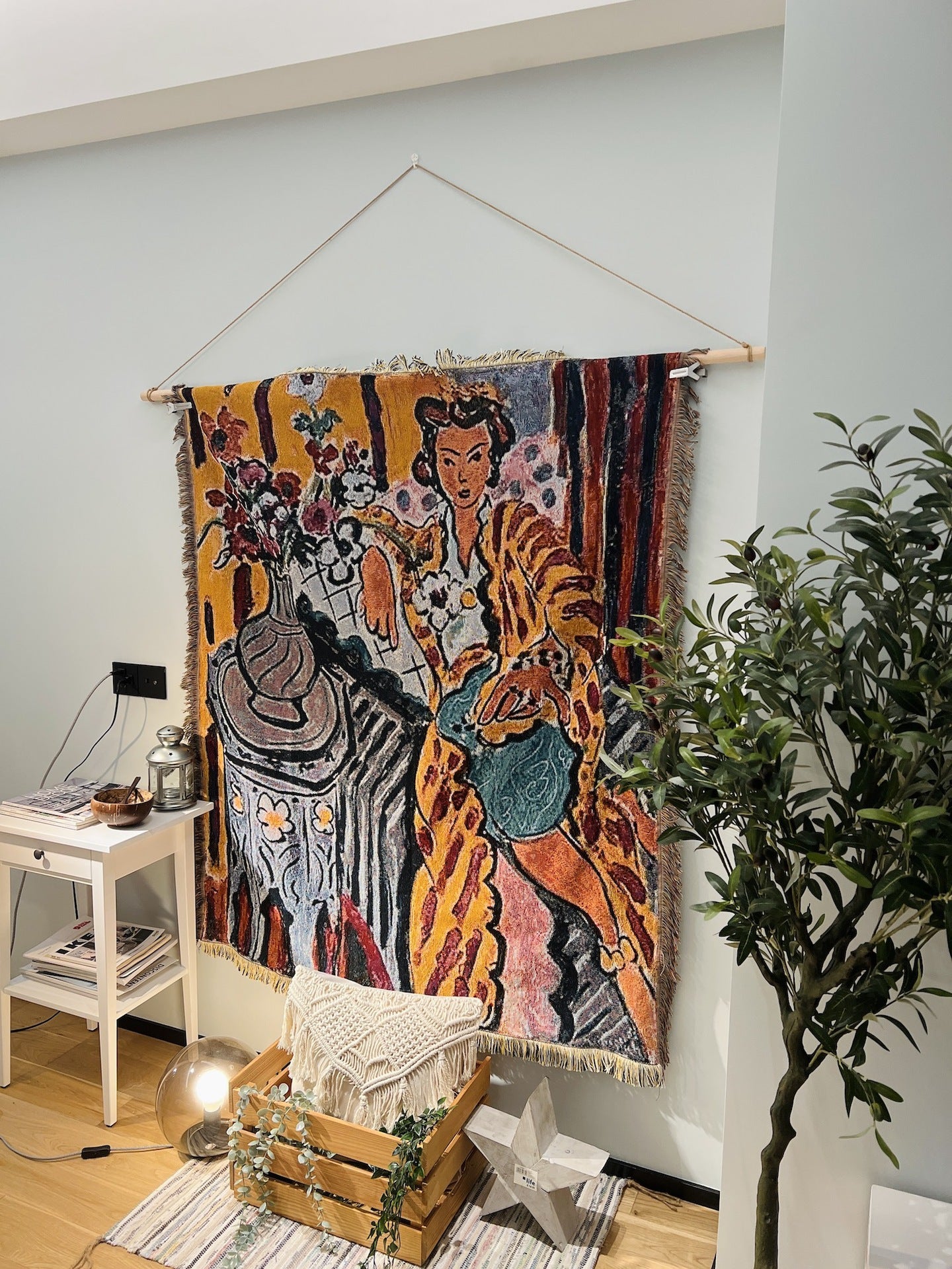 Cotton Art Tapestry