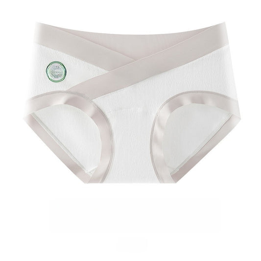 Cotton baby cotton low-rise maternity panties