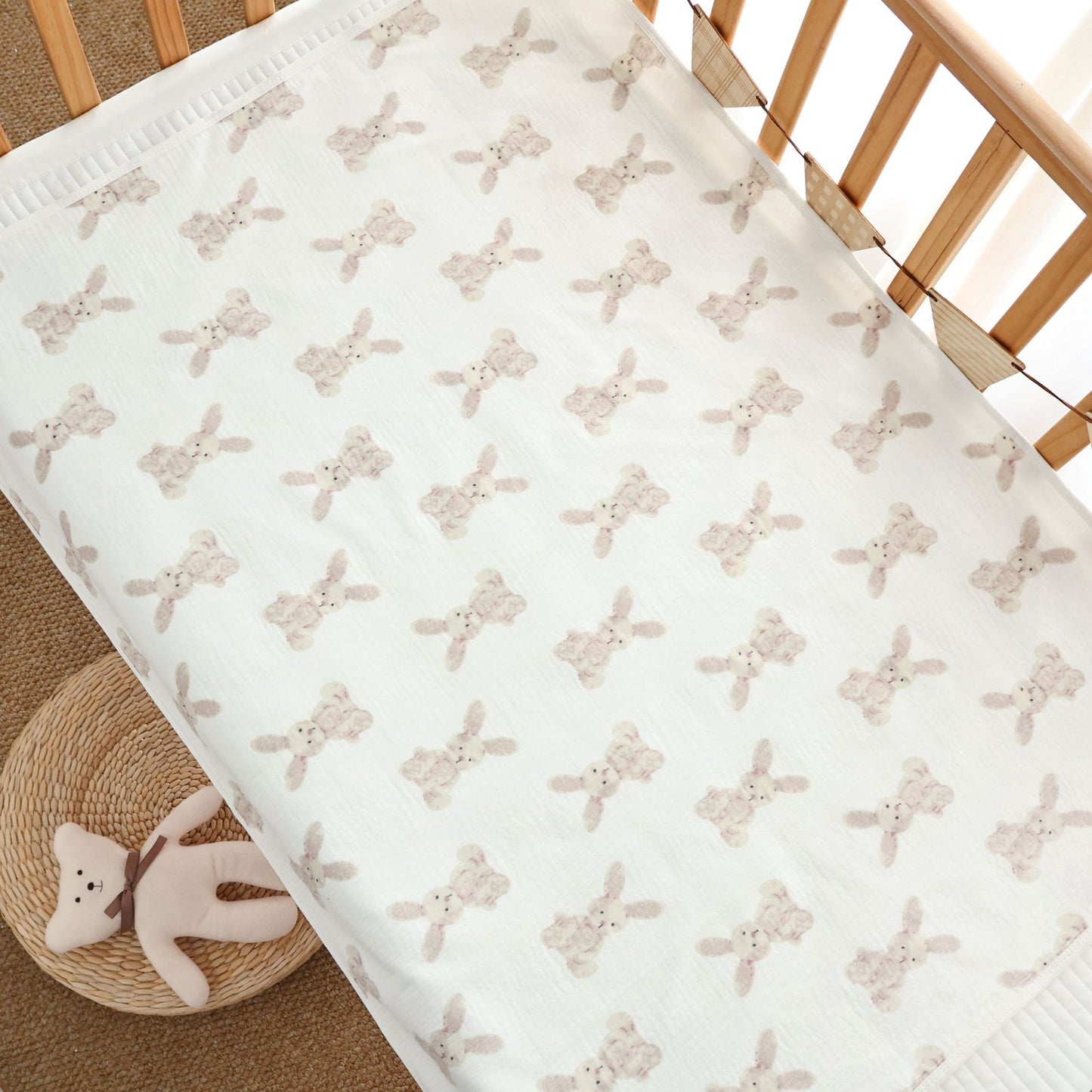 Cotton Baby Waterproof Bed Pad