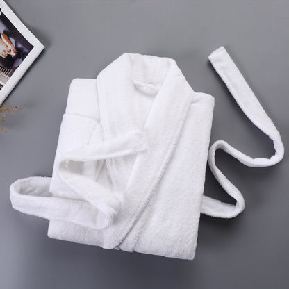 cotton bathrobe