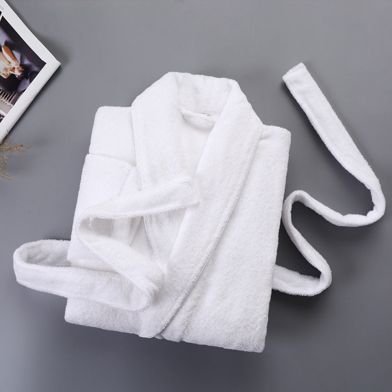 cotton bathrobe