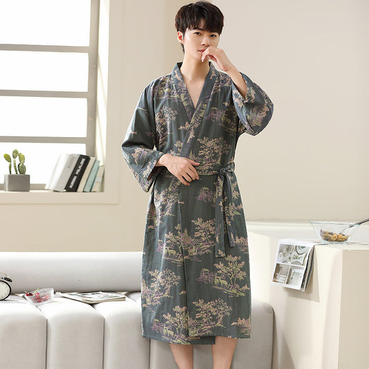 Cotton Bathrobe