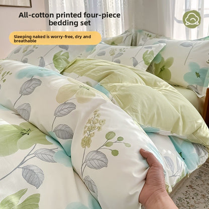 Cotton bed set