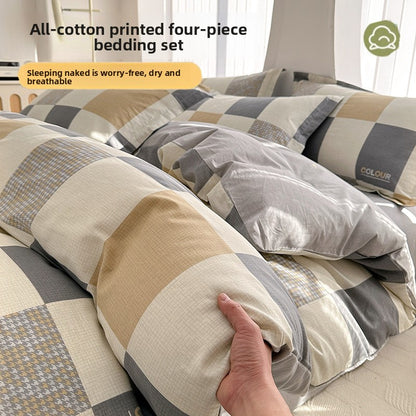 Cotton bed set