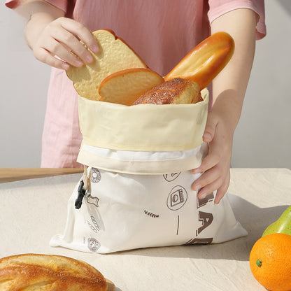 Cotton Beeswax Bread Bag