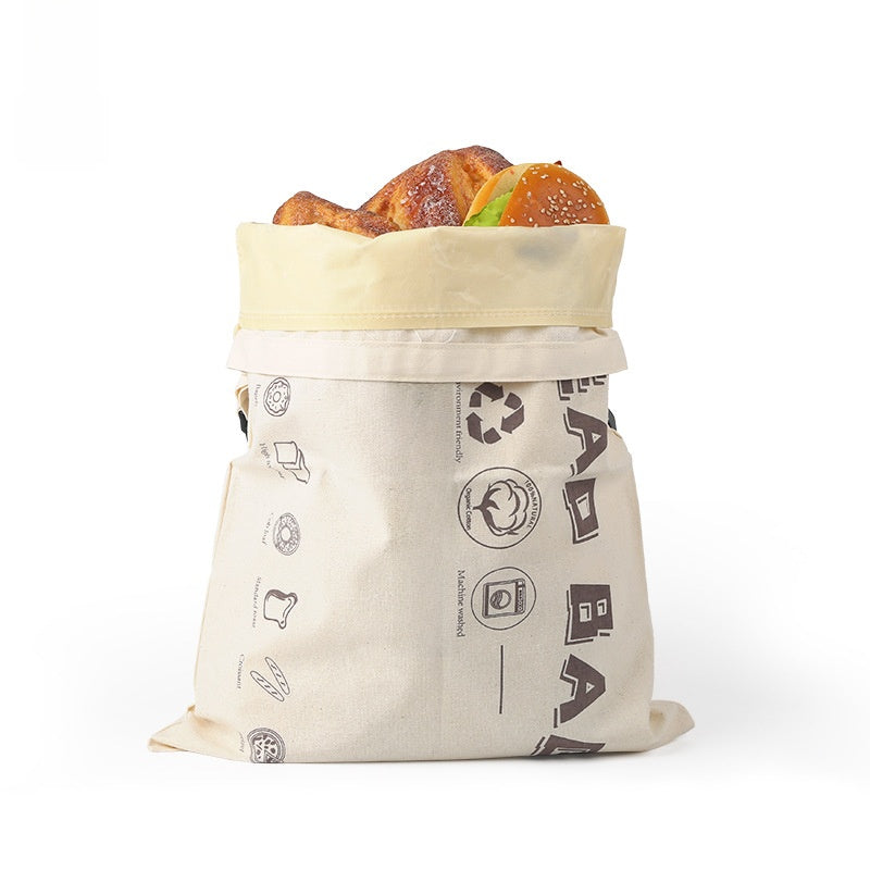 Cotton Beeswax Bread Bag