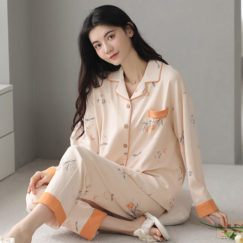 Cotton Cardigan Long Sleeve Sweet Cardigan Outer Wear Home Clothes