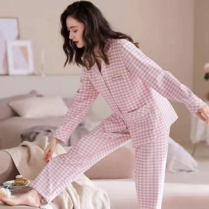 Cotton Cardigan Long Sleeve Sweet Cardigan Outer Wear Home Clothes