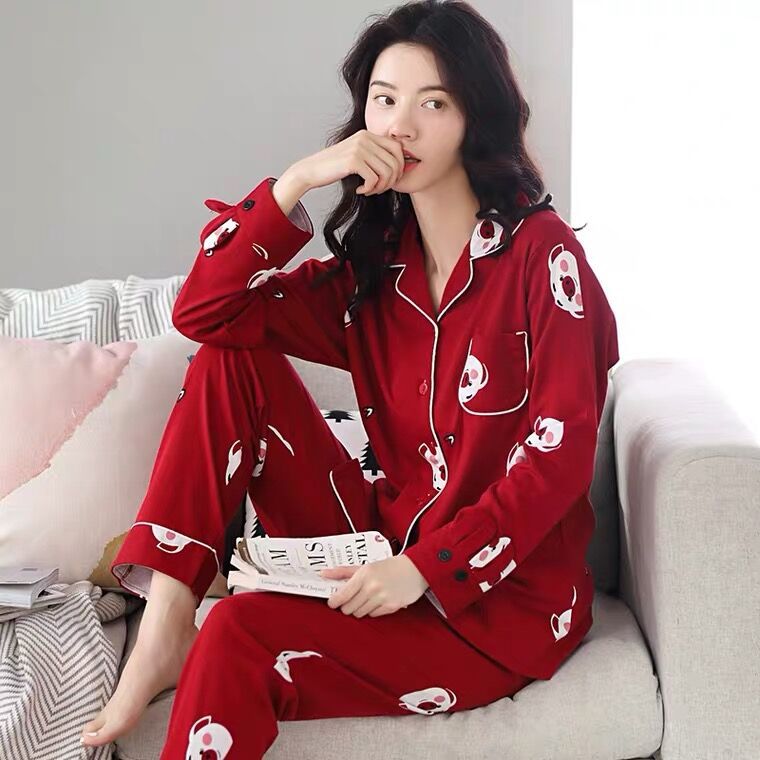 Cotton Cardigan Long Sleeve Sweet Cardigan Outer Wear Home Clothes