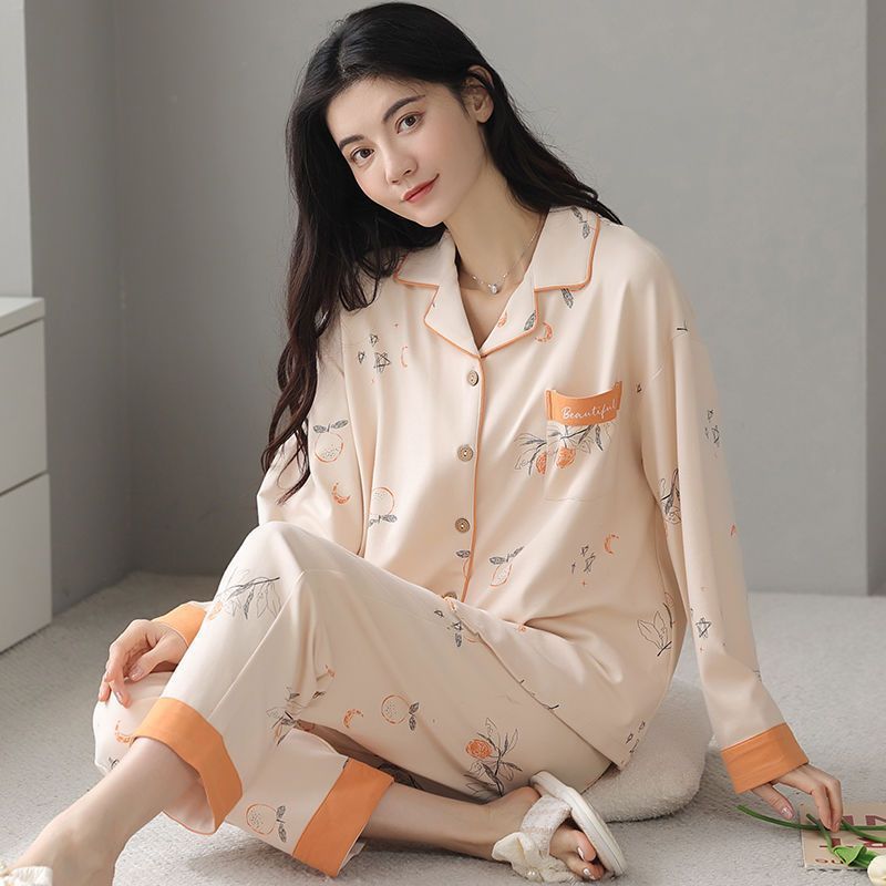 Cotton Cardigan Long Sleeve Sweet Cardigan Outer Wear Home Clothes