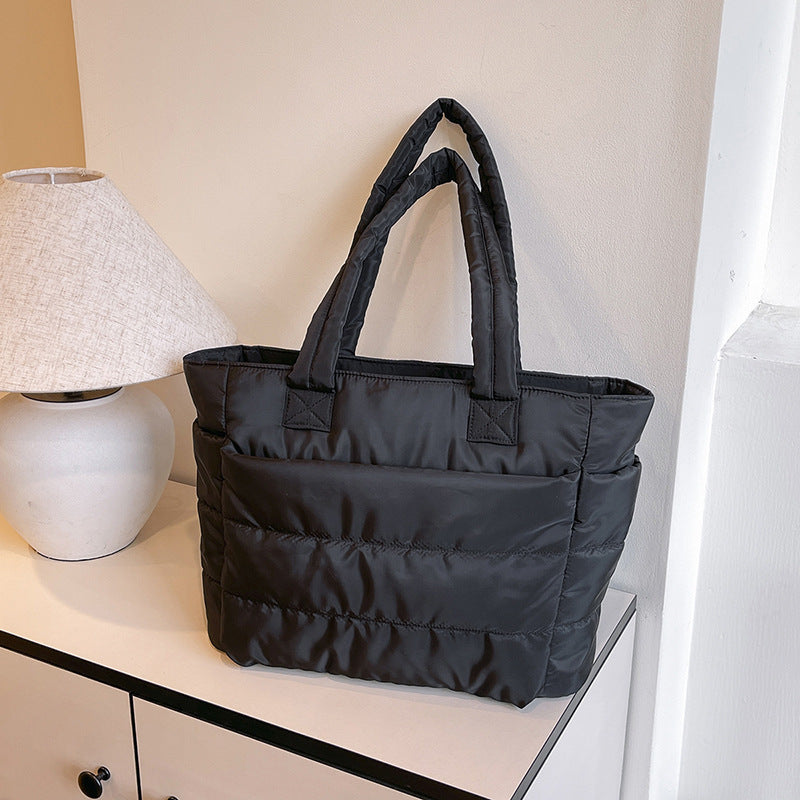 Cotton coat tote bag