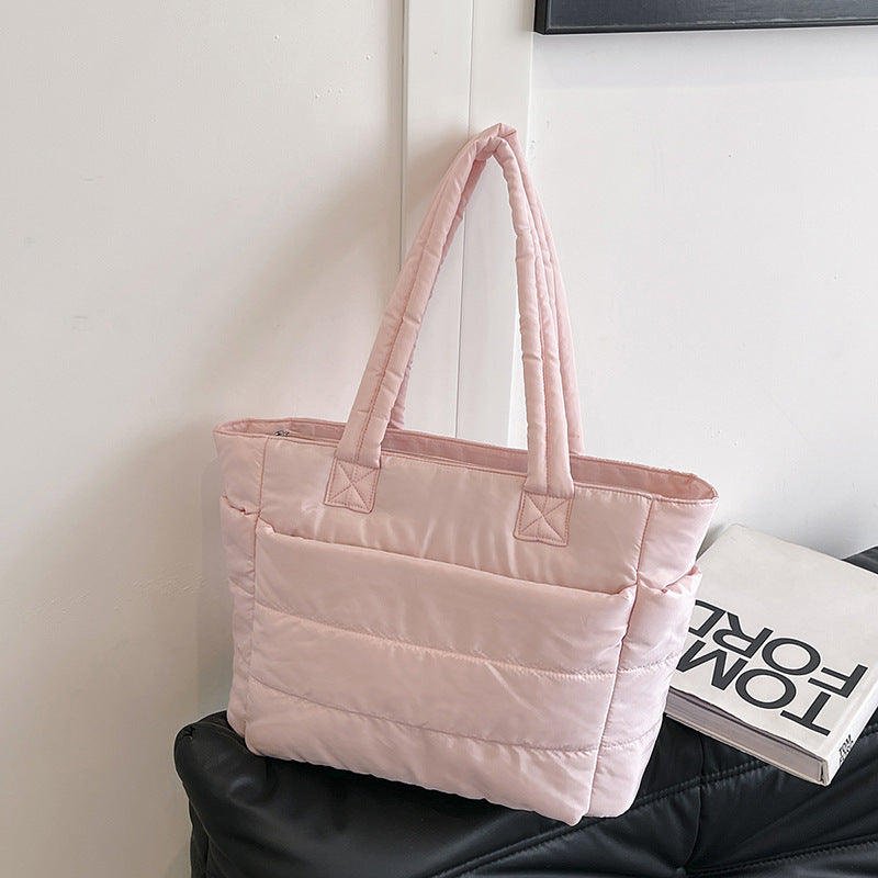 Cotton coat tote bag