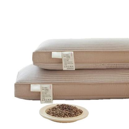 Cotton Covered Buckwheat Support Pillow