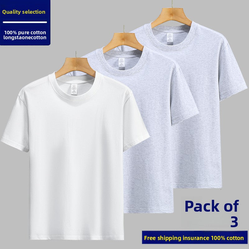 Cotton Crew Neck T-Shirt