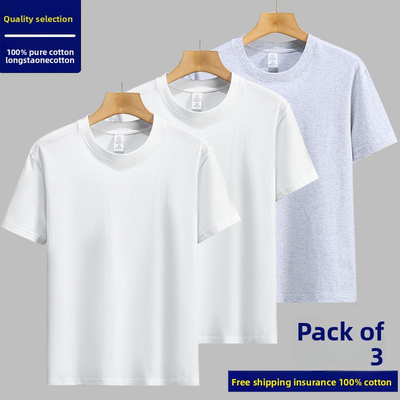 Cotton Crew Neck T-Shirt