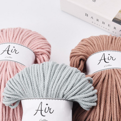 Cotton crochet cord