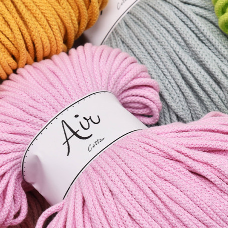 Cotton crochet cord