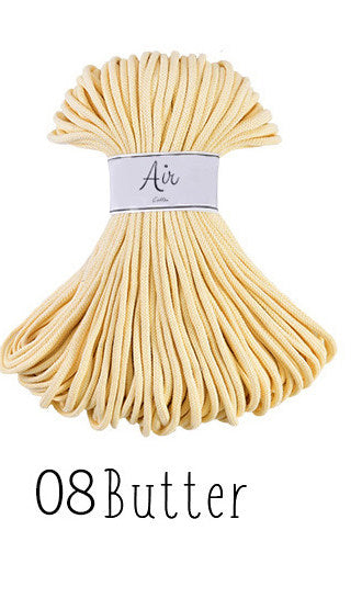 Cotton crochet cord