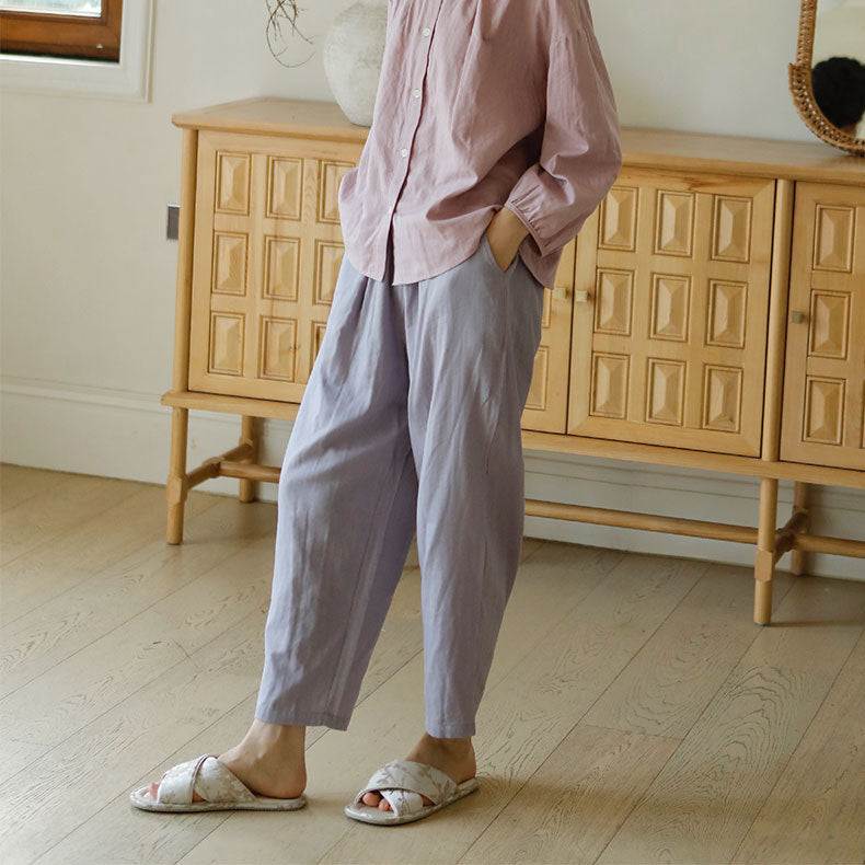 Cotton Double Layer Gauze Pajama Set